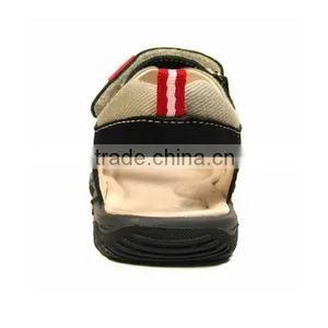 Daily Wear Pure Color Boys School Sandals With Suede Leather thumbnail-4