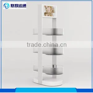 Hairline Brushed Stainless Steel Shop Display Stand thumbnail-1