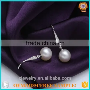 2016 Latest TOP Quality Shell Pearl S925 Silver Jewelry Earrings thumbnail-2