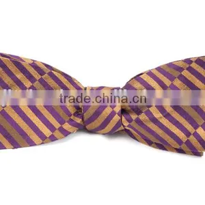 2016 Latest Fashion Custom Made Plaid Self-tie Skinny Mens Bow Tie thumbnail-5