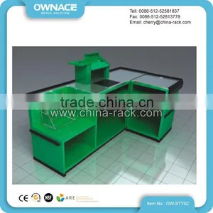 High Quality Supermarket Checkout Counter For Sale thumbnail-2