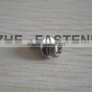 Pan Head Machine Screw With Flat Washer and Spring Washer thumbnail-1
