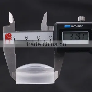 Optical Usage and Plano-convex Structure Acrylic Half Ball Lens thumbnail-1