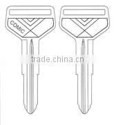 Nickel Silver Key Blank thumbnail-1