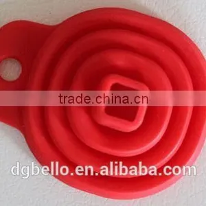 Cute Design FDA Approved Silicone Funnel Oil Funnel for Sale thumbnail-2