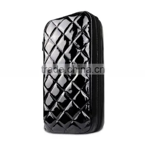 Black Wholesale BUBM 64 Capacity pu Leather CD Case Waterproof thumbnail-3