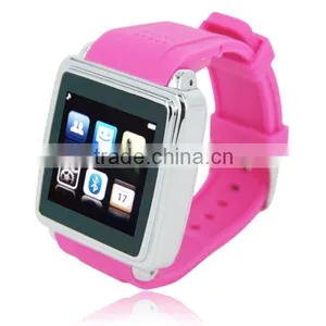 2014 Cheapest 1.54 TFT Touch Screen Bluetooth Smart Watch Cellphone Assistant thumbnail-1