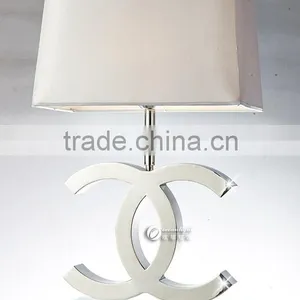 Modern Bedroom Table Lamp With Stainless Steel OM66138 thumbnail-1