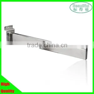 Slatwall Faceout,Chrome Plating Slatwall Rail Support thumbnail-1