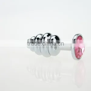 CT 54g Adult Thread Backyard Threaded Whorl Mini Anal Plug Sexy Spice XXX thumbnail-5