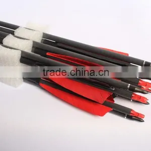 Carbon Arrows With Turkey Feather Arrow Vane thumbnail-1