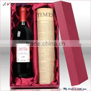 Wine Stopper Box With Gold Stamping for Wine Wholesale thumbnail-1