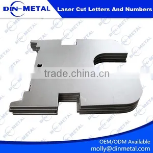 Stainless Steel Laser Cut Letters Logo and Numbers 3d Laser Cutting Lettering Channel Out Door Signs thumbnail-2