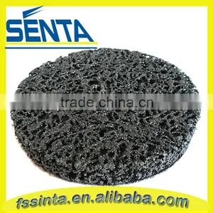 100mm Nylon Abrasive Polishing Disc With Velcro thumbnail-1