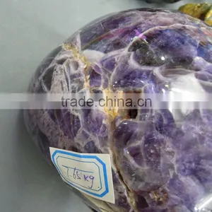 Amethyst Crystal Skull Carving/skeleton Ornament Fengshui Products for Collection thumbnail-3