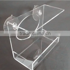 CRYSTAL CLEAR BIRD FEEDER / Suction Window Feeders Birds, thumbnail-1