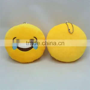 Manufacturer Selling 4" Emoji Plush Toys Hanging Pendant Ornament thumbnail-3