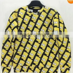 2014 Custom Design Fashion Print Women Sweatshirt Long Sleeve Hoodies thumbnail-1