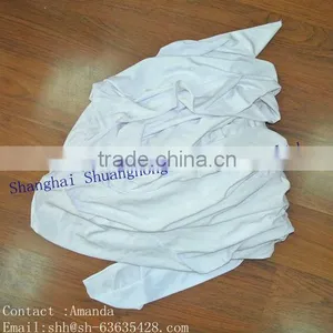 White Fiber T-shirt Wiping Rags With New Material thumbnail-1