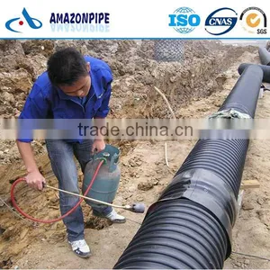 Large Diameter Steel Belt Reinforced Hdpe Pipe thumbnail-2