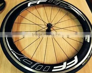 50mm FFWD Carbon Fiber Aluminum Alloy Road Bicycle Wheels for Sale,20 Carbon Bicycle Wheels 700c White Carbon Road Bike Wheels thumbnail-6