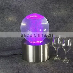 LED Decoration for Desk Top With Amazing Color Changing Bubbles Sphere thumbnail-5