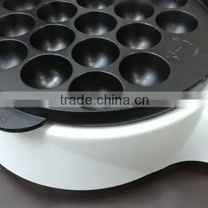Free Shipping Household 220V 650W 40MM Electric Small Octopus Balls Octopus Grill Plate 18 Small Takoyaki Machine thumbnail-3