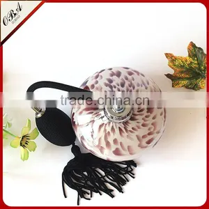 100ml Purple Point Handmade Glass Spray Perfume Bottle Atomizer Air Bag Cover thumbnail-5