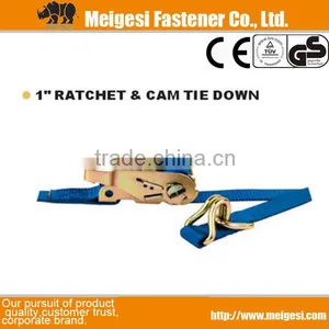 1" Ratchet Tie Down Cambuckle Tie Down ,Cargo Lashing,China Manufacturer High Quality Good Price Cheaper Factory Supply thumbnail-1