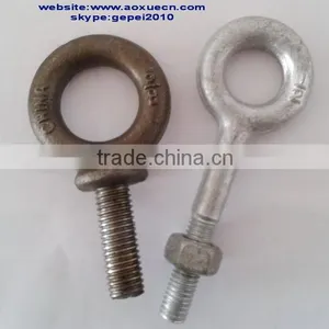 Fastener U.S.type Eye Bolt and Nut, Steel Lifting Eye Bolts thumbnail-1