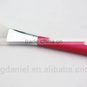 Single Cosmetic Red Crystal Plastic Handle Powder Makeup Brush thumbnail-3