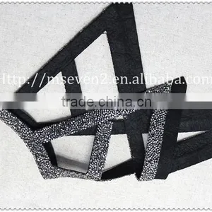 New Fashion Design Big Hot Fix Rhinestone Collar, Women Beaded Collar thumbnail-3