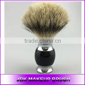 Good Quality Metal & Resin Handle Shaving Brush, Silvertip Badger Shaving Brush, Custom Metal Beard Shave Brush thumbnail-1