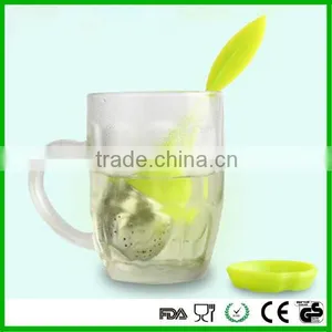 High Quality Silicone Tea Ball Fliter Tea Strainer for Sale thumbnail-4