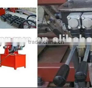 Concrete Bricks QT4-40 Semi Automatic Diesel Engine Hollow and Paver Block Making Machine thumbnail-5