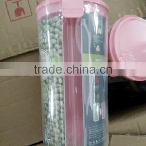 Wholeasle Plastic Soup/food Container 2.6 Liter Storage Bottle/cup Round thumbnail-5