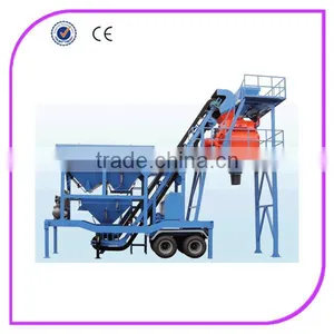 YHZS50 Mobile Concrete Mixing Plant for Sale/ Concrete Batching Plant thumbnail-1