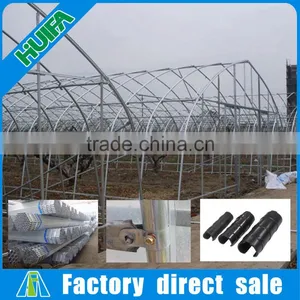 Economical Galvanized Steel Truss Single Tunnel Greenhouse With Accessories thumbnail-3