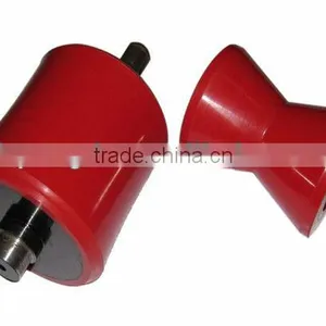 Rubber Conveyor Polyurethane v Coated Roller on Sale thumbnail-1