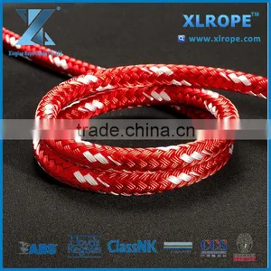 XLROPE 12mm Red Double Braided Polyester Rope thumbnail-1