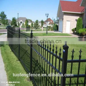 Custom Height and Colors Commercial Landscape Fence thumbnail-1
