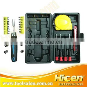 The Cheapest 15pcs Bit and Socket Set With Ratchet Handle thumbnail-1