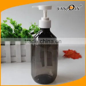 FDA Certified 16 Ounce Black Plastic Bottle With White Lotion / Shampoo Dispenser thumbnail-1