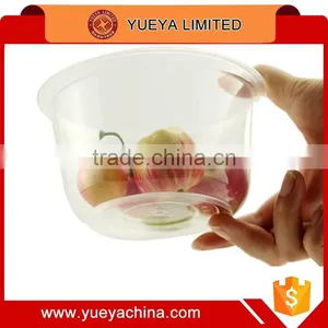 Transparent Plastic One off Bowl Box Food Take Out Packing Box 360ML thumbnail-1