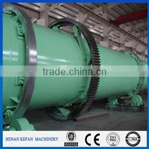 High Drying Rate Efficient Drum Dryer , Small Wood Shavings Sawdust Rotary Dryer thumbnail-1
