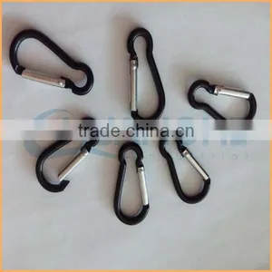Fashion High Quality d Shape Metal Key Carabiner thumbnail-6