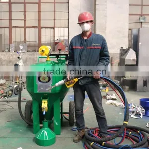 Green Color DB 500 Dustless Blasting Machine thumbnail-5