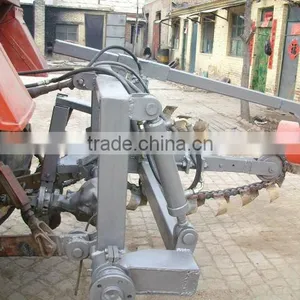With Teeth Made of Spring Steel Base and Silver Brazing Cemented Carbide Teeth Tip Ditching Hard Soil With Stone Chain Trencher thumbnail-1