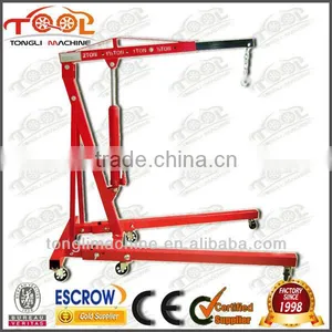 1 Ton TL1000-2 Hydraulic Engine Crane thumbnail-1