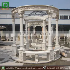Big Marble Gazebos For Sale Fountain thumbnail-1